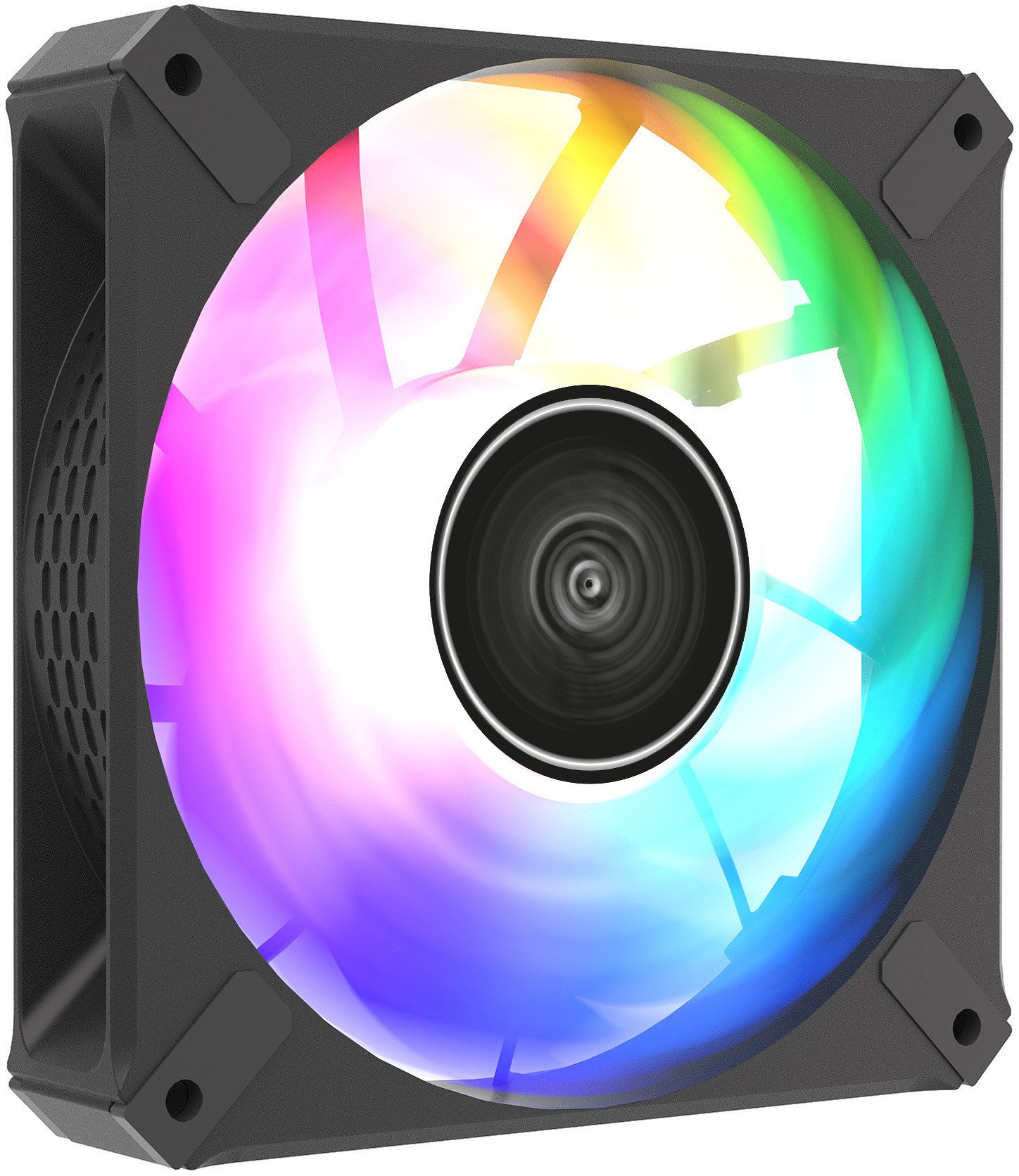 Вентилатор за компјутер Фандер Роксо P12 ARGB PWM PST Reverse, 120mm, црн