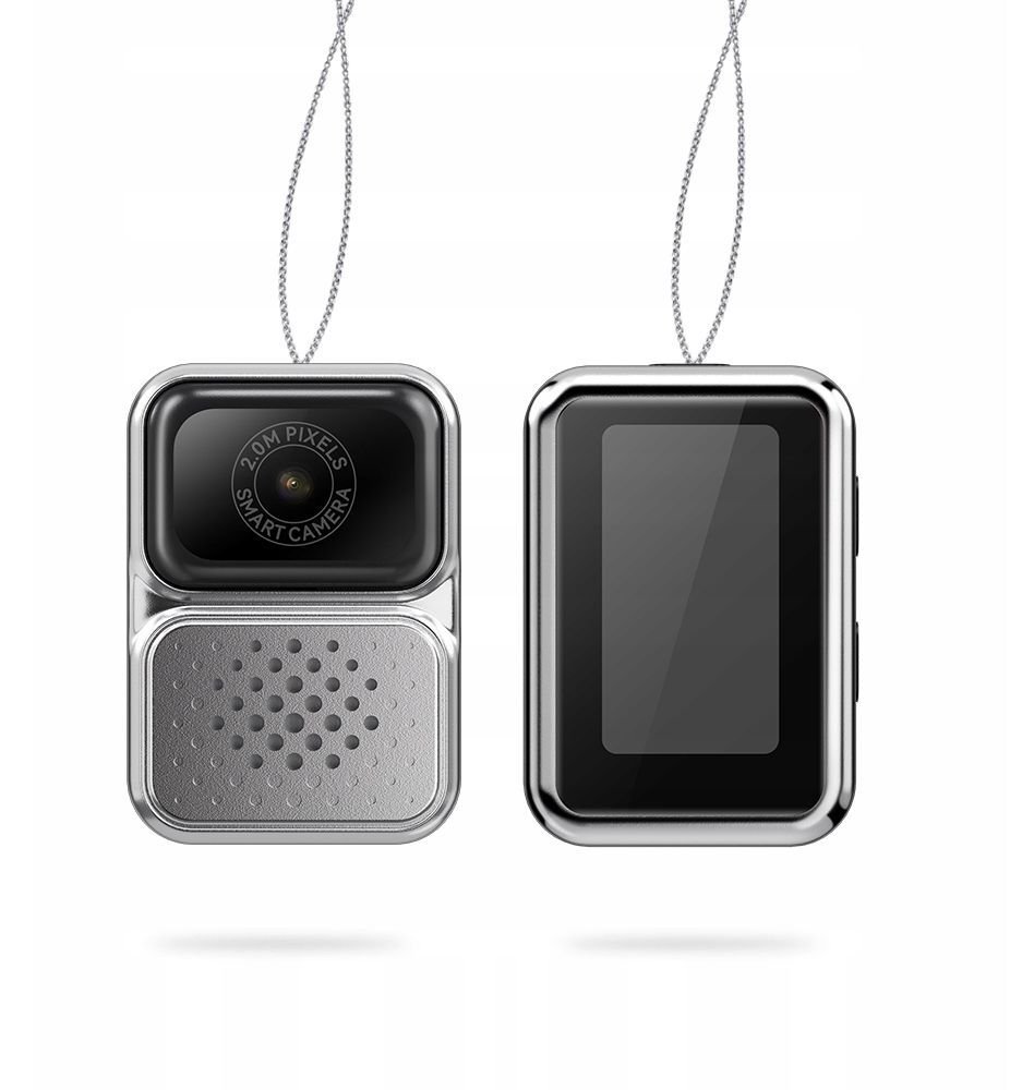 Kamerë digjitale XREC X3 Mini, 2MP, ekran 0.96", varëse çelësash, argjendtë