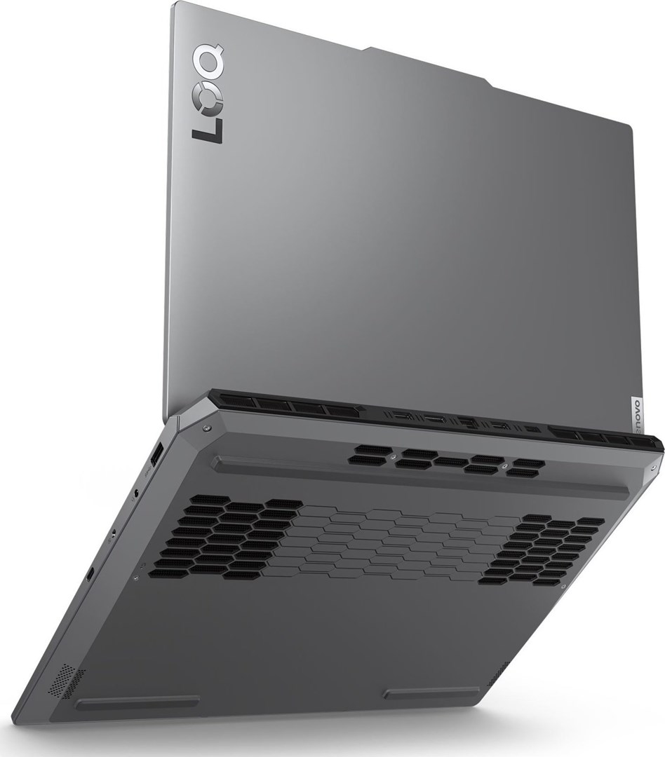 Лаптоп Lenovo LOQ 15AHP9, 15.6", AMD Ryzen 5 8645HS, 16 GB RAM, 512 GB SSD, NVIDIA GeForce RTX 4060, сив