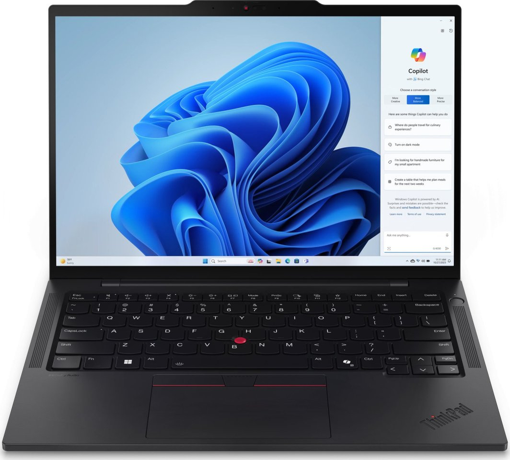 Laptop Lenovo ThinkPad T14s, 14'', WUXGA, Intel Core Ultra 7 155U,, 16GB RAM, 512SSD, Window 11 Pro, i zi