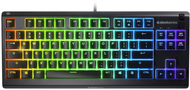 Tastierë SteelSeries Apex 3 TKL, US, e zezë Tastierë SteelSeries Apex 3 TKL, US, e zezë