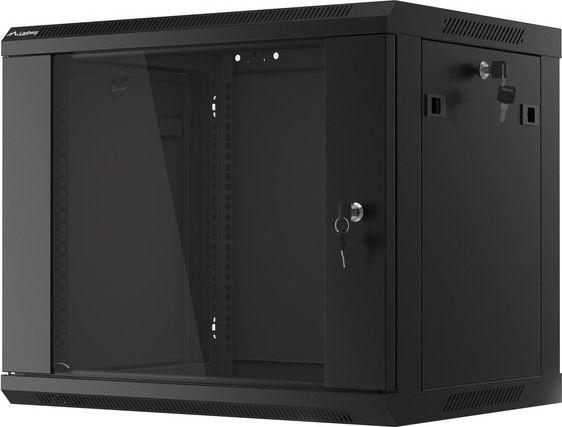 Kabinet për server Lanberg WF01-6409-10B, 19", i zi