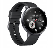 Ora inteligjente OnePlus Watch 3 OPWE242, 43mm, çelik i zi