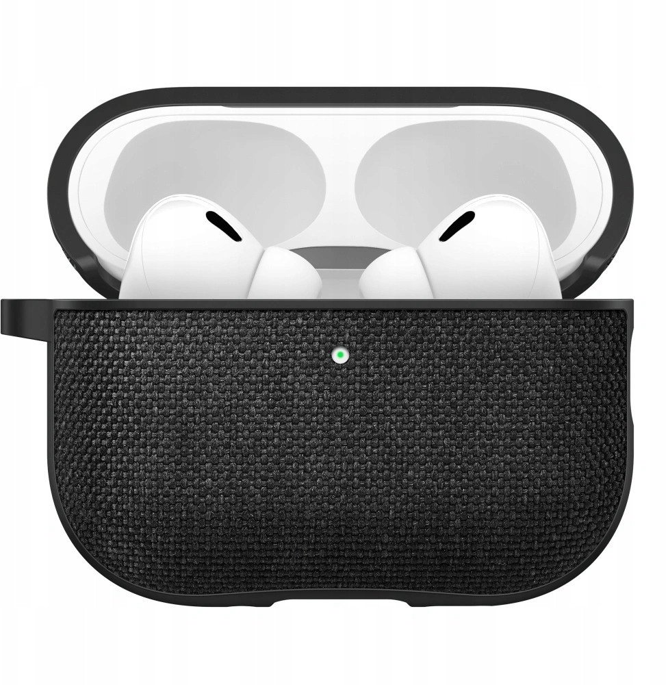 Kuti mbrojtëse Spigen Urban Fit për Apple AirPods Pro 3, me varëse, e zezë