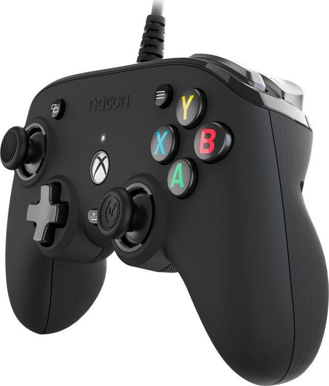 Контролер Nacon Pro Compact, жичен, црн