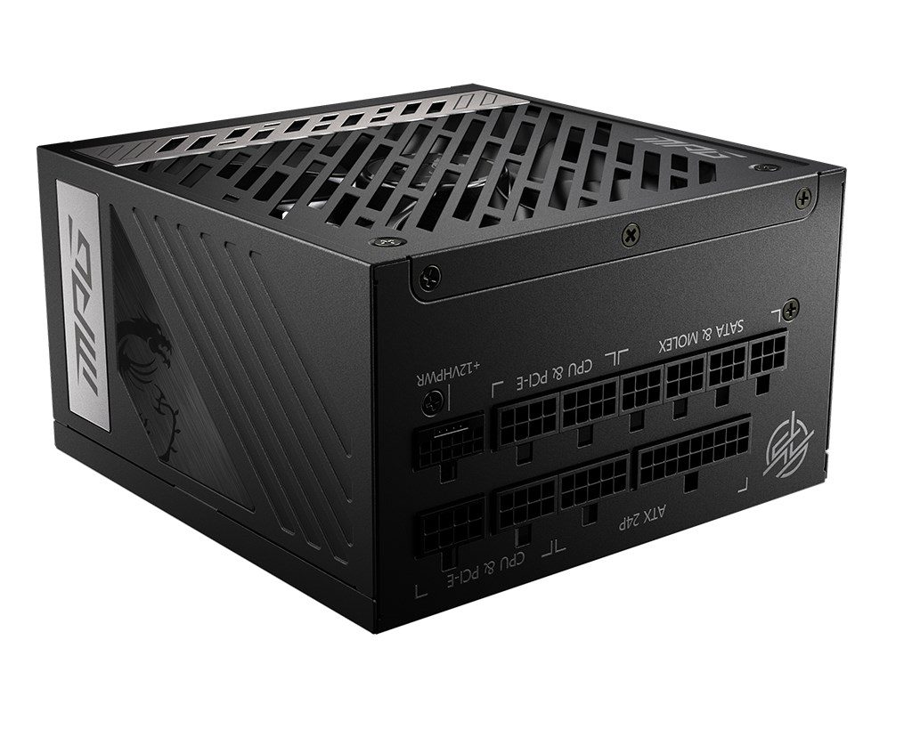 Burim energjie MSI MPG A1000G PCIE5, 20+4 pin ATX, 1000 W