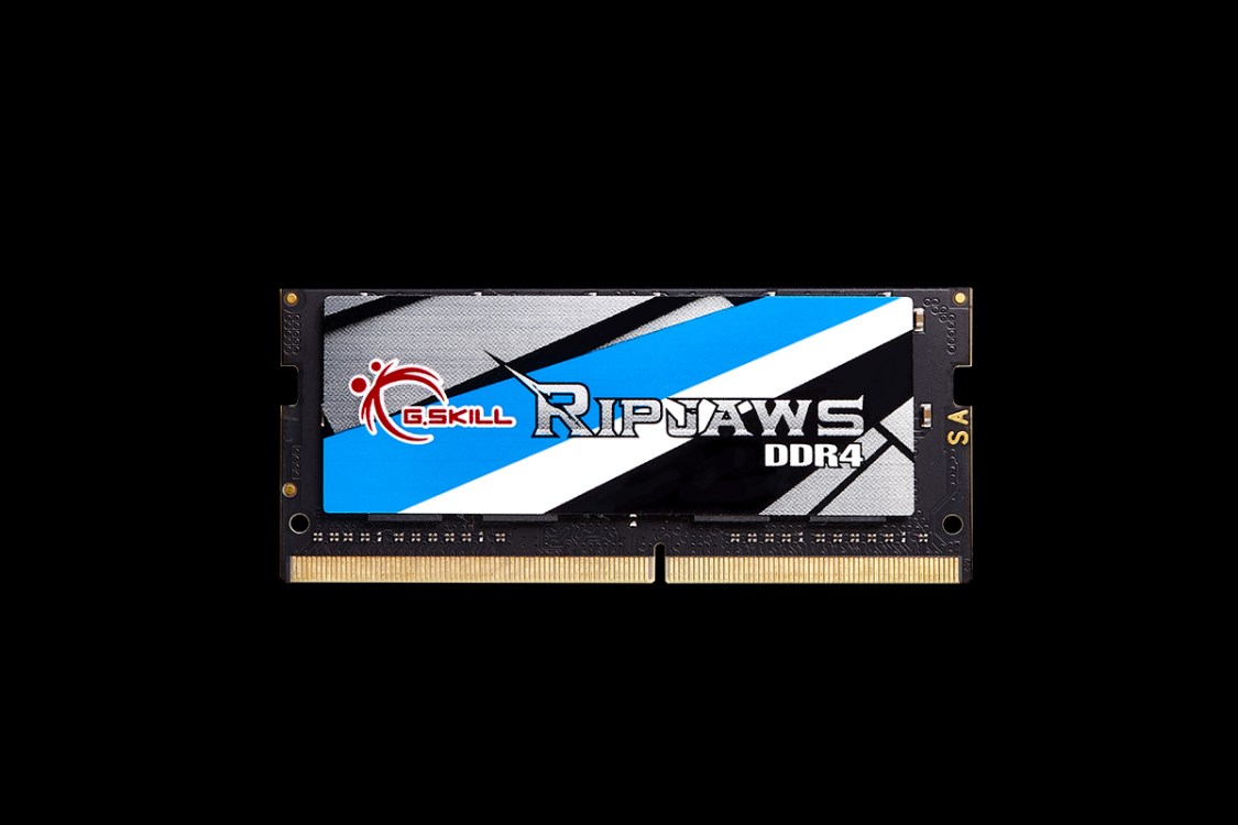 Memorie RAM G.Skill Ripjaws, SODIMM, DDR4, 16GB, 2666 MHz, CL19, e zezë