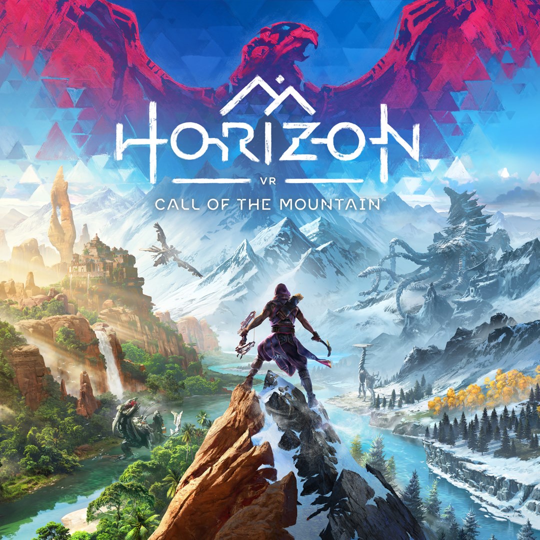 Set PlayStation VR2 dhe Horizon Call of the Mountain, i bardhë