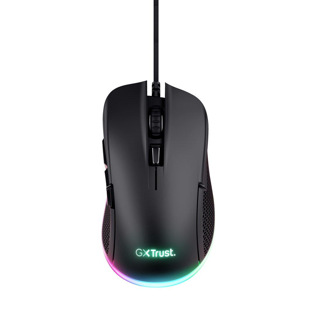 Maus Trust GXT 922 YBAR, Gaming, USB Type-A, i zi