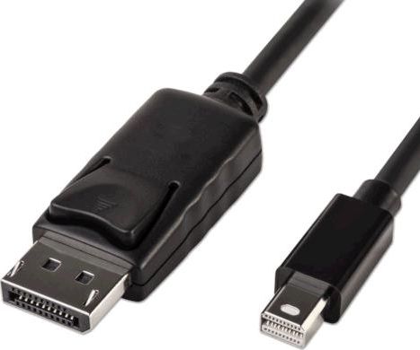 Kabllo PremiumCord DisplayPort Mini - DisplayPort, 2m, e zezë