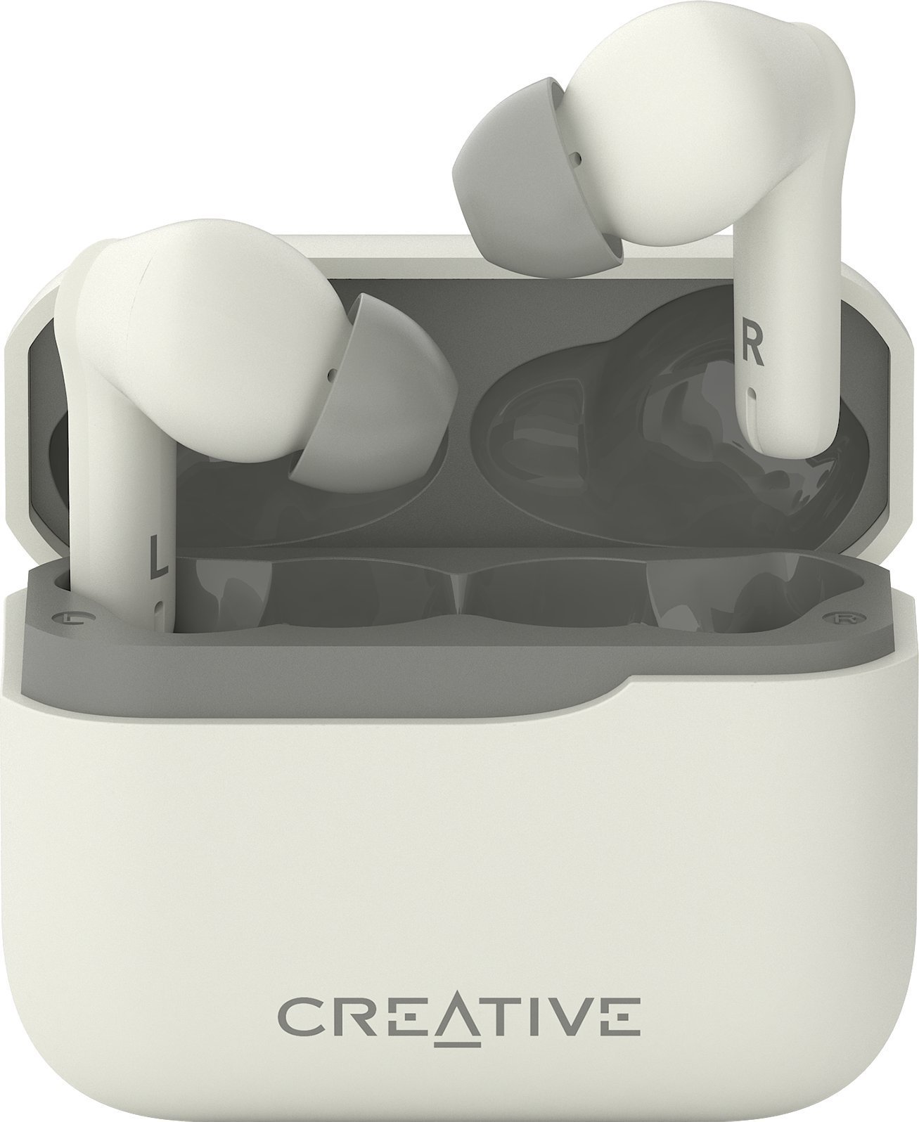 Kufje wireless Creative Zen Air Plus, ANC, 32 orë, të bardha