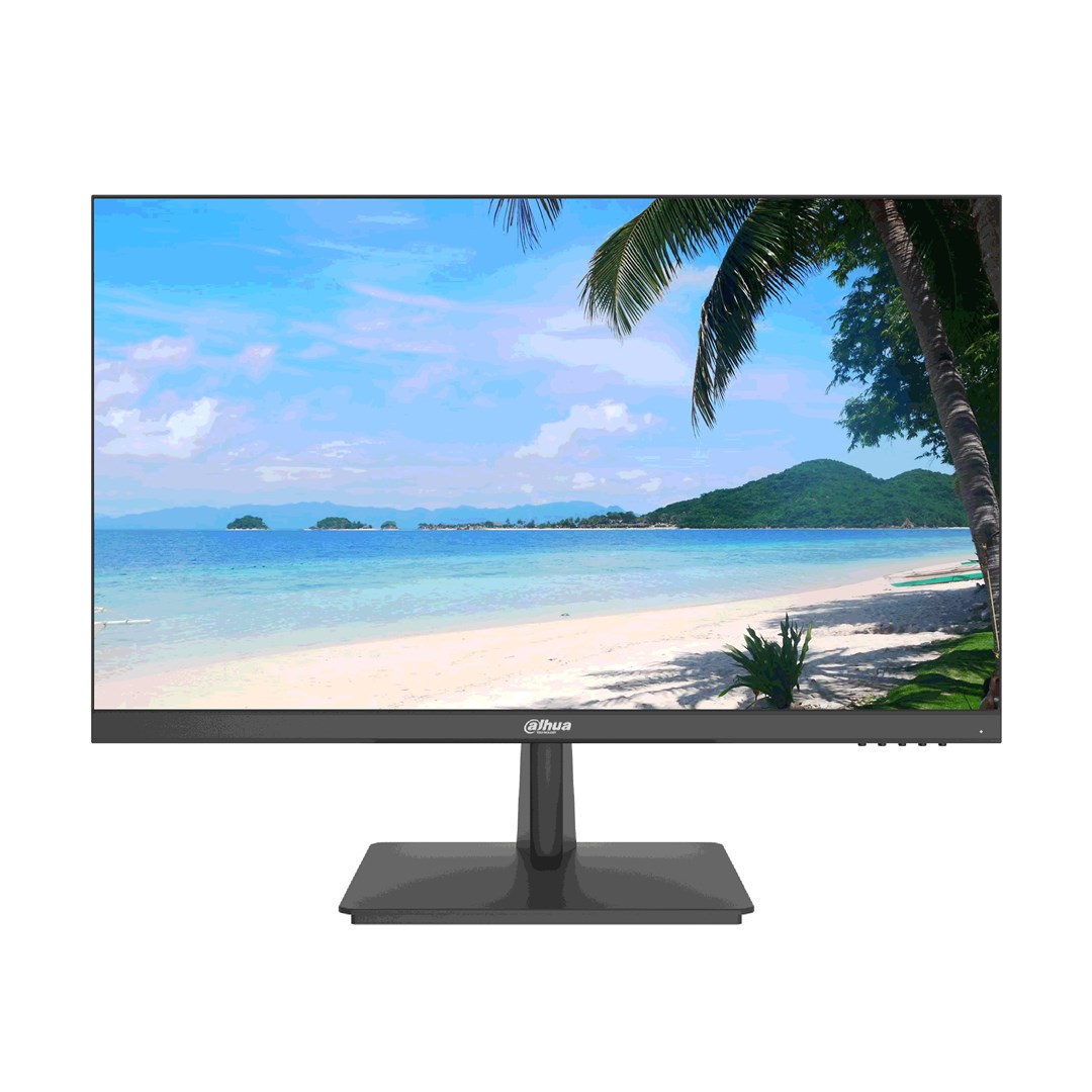 Monitor Dahua LM24-H200, 23.8", FHD, e zezë