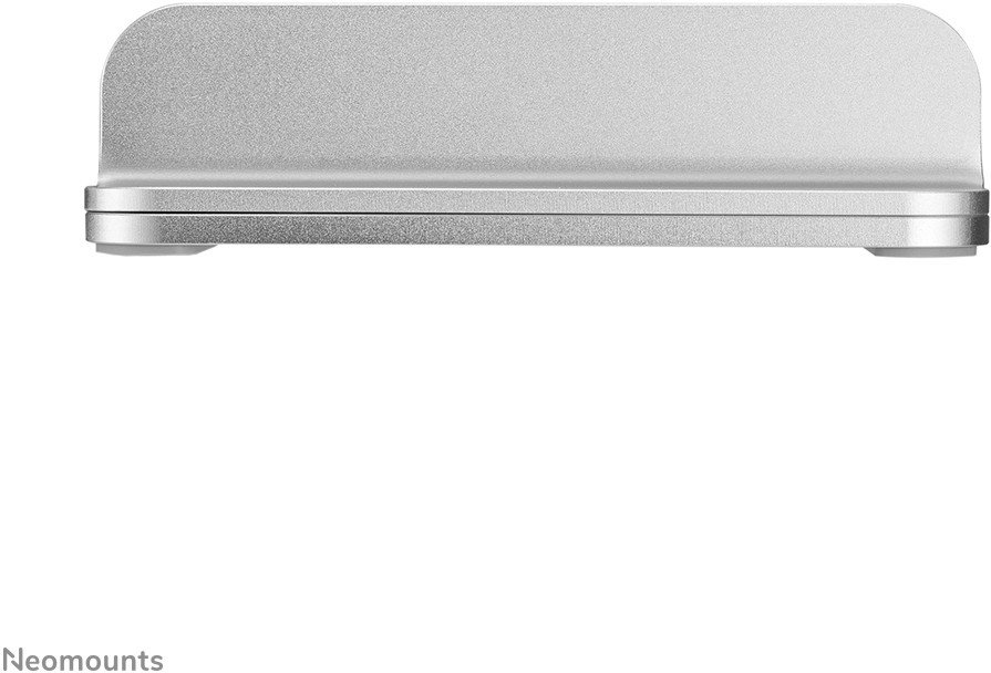 Mbajtëse vertikale për laptop Neomounts NSLS300SILVER, 11"-17", alumin, argjendtë