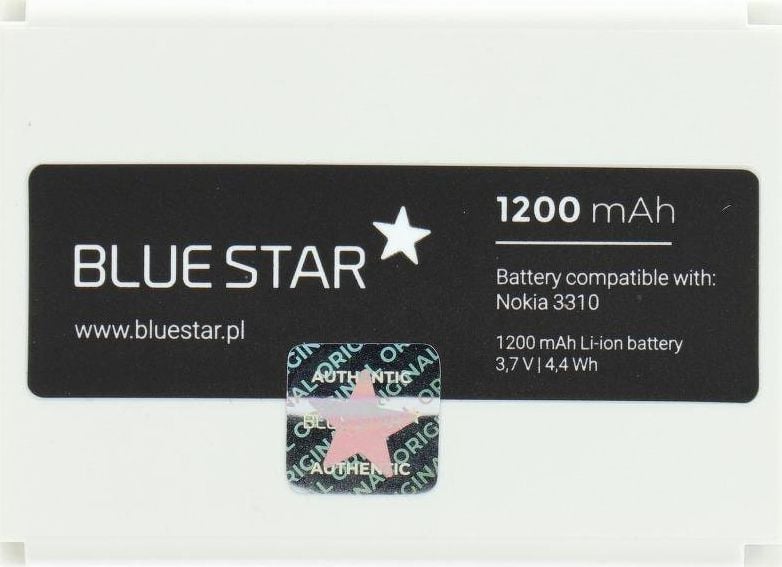 Батерија за телефон Blue Star за Nokia 3310 3510, 1200mAh, Li Ion