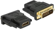 Përshtatës AV Delock HDMI - DVI-D (65466), i zi