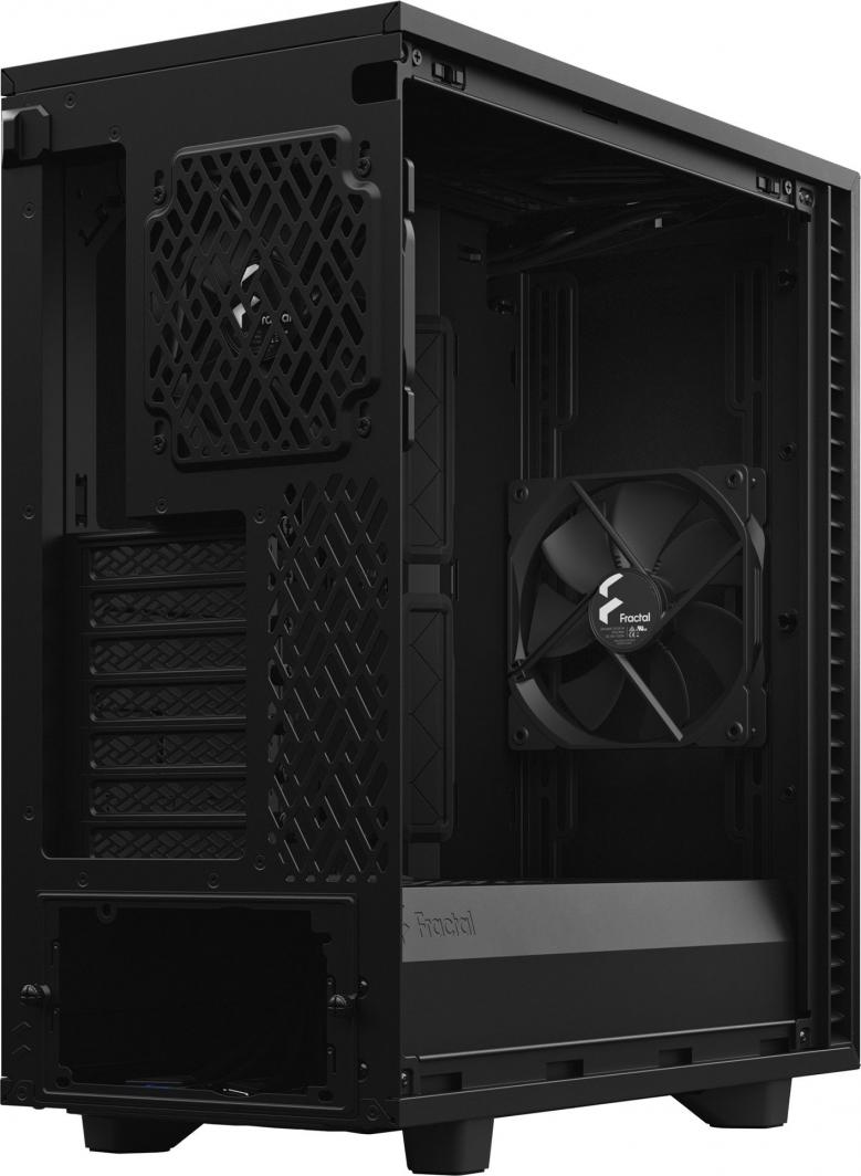 Kasë Fractal Design Define 7 Compact Solid, e zezë, Midi Tower