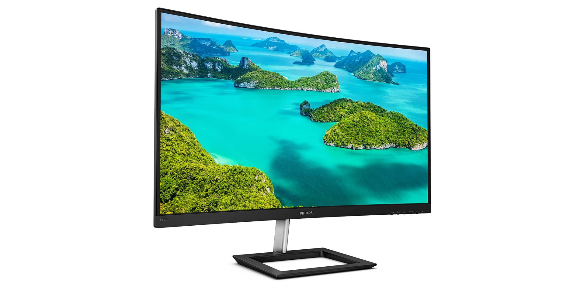 Monitor Philips E Line 328E1CA/00, 31.5", 4K Ultra HD, LCD, i zi