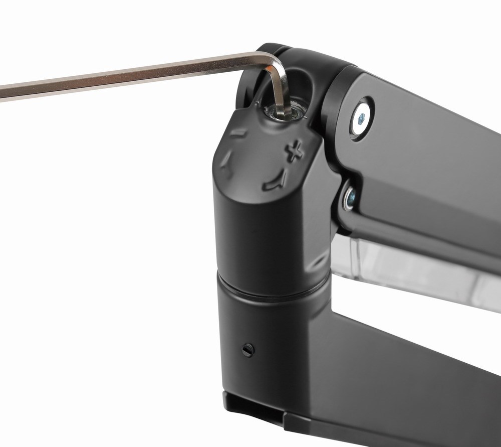 Mbajtëse monitori Gembird MA-DA3-03, 27", 18 kg, e zezë