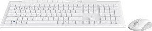 Set tastierë dhe mi Rapoo 8210M, wireless, USB, i bardhë