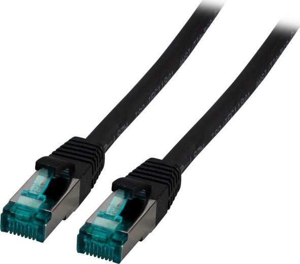 Kabllo rrjeti EFB Elektronik MK6001.50B, Cat6a S/FTP, 50 m, e zezë