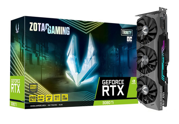 Kartelë grafike Zotac ZT-A30810J-10P NVIDIA GeForce RTX 3080 Ti, 12 GB GDDR6X