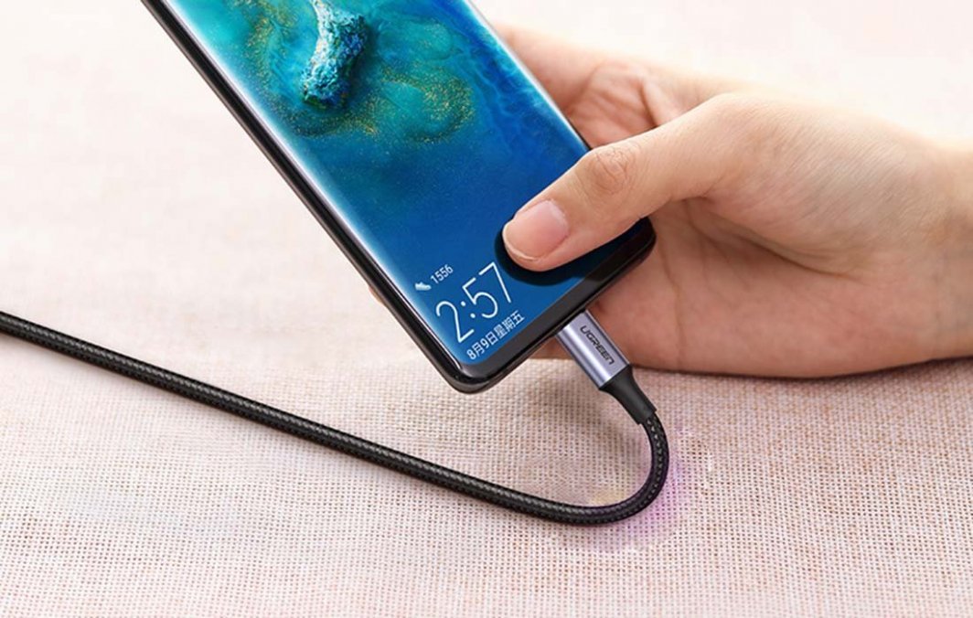 Kabllo USB Ugreen USB C në USB C 90120B, 3m, 100W, e zezë