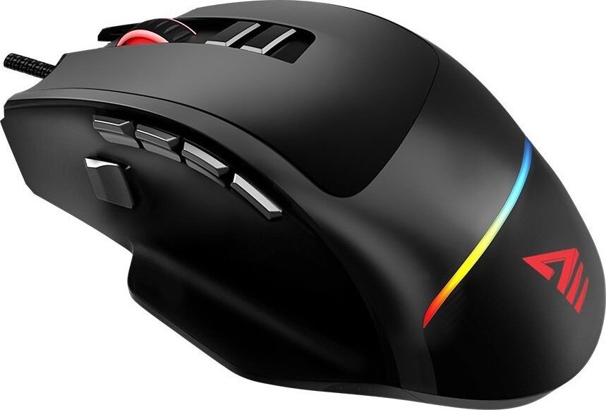 Mouse gaming Savio Valiant SAVGM-VALIANT, DPI i rregullueshëm, RGB, i zi
