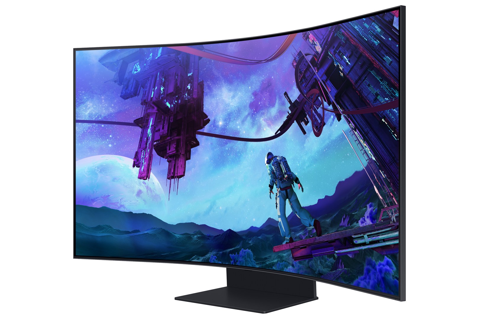 Monitor Samsung Odyssey S55CG970NU, 55", 4K LED, i zi
