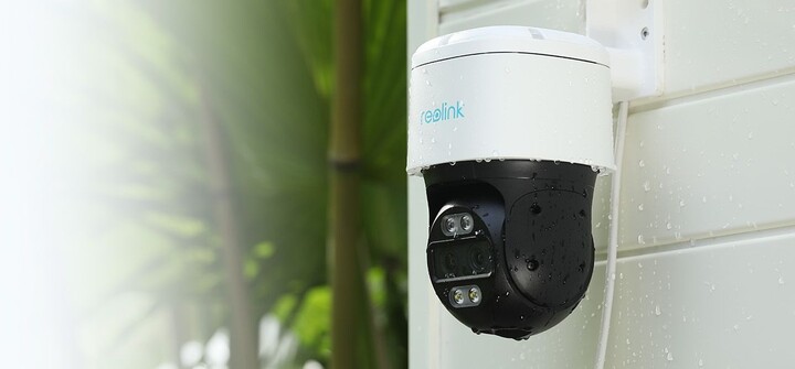 Kamerë e jashtme Reolink Trackmix PoE, 4K, PTZ, e bardhë