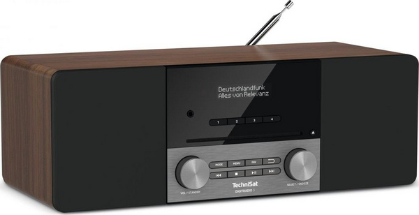 Radio digjitale TechniSat Digitradio 3, DAB+, CD, Bluetooth, e zezë