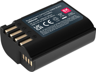 Bateri kamerë Mathorn MB-254, zëvendësuese Panasonic DMW-BLK22, karikim USB-C, e zezë