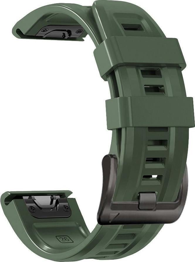 Rrip ore Tech-Protect Iconband për Garmin Fenix 3 3 HR 5X 5X Plus 6X 6X Pro 7X, TPU, Army Green