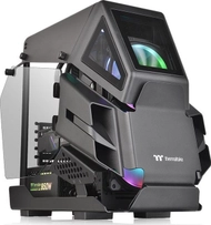 Kasë Thermaltake AH T200 Micro, e zezë, Mini Tower