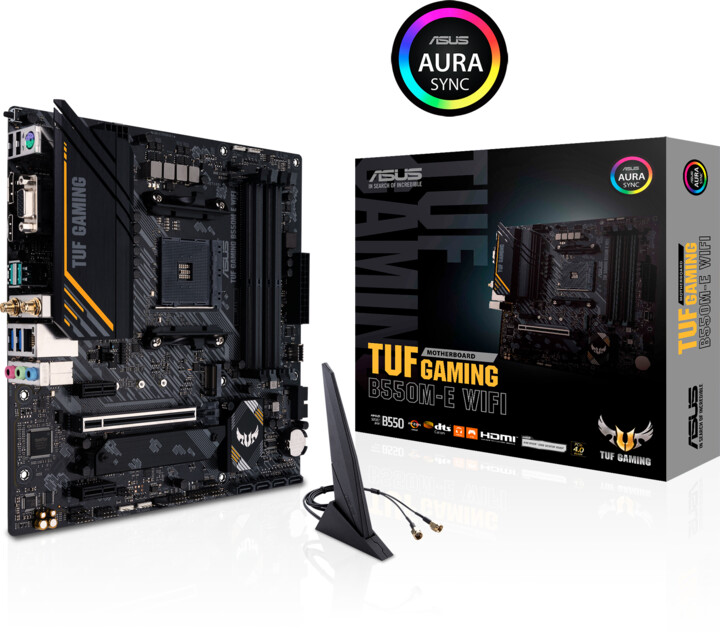 Pllakë amë ASUS TUF GAMING B550M-E WIFI - AMD B550