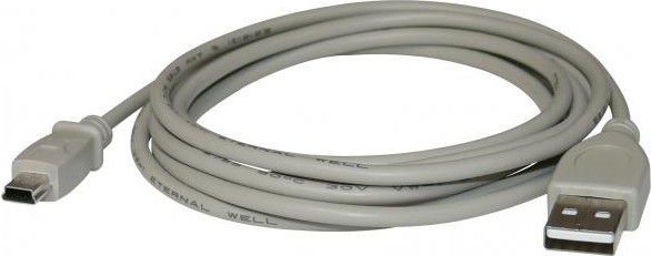 Kabllo Logo USB-A - miniUSB (17065), 2 m, e hirtë