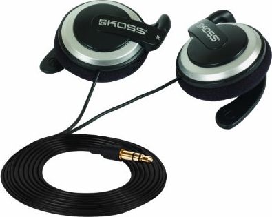 Kufje sportive KOSS 175548 On-Ear Sport Clip, me kapëse pas veshit, të zeza