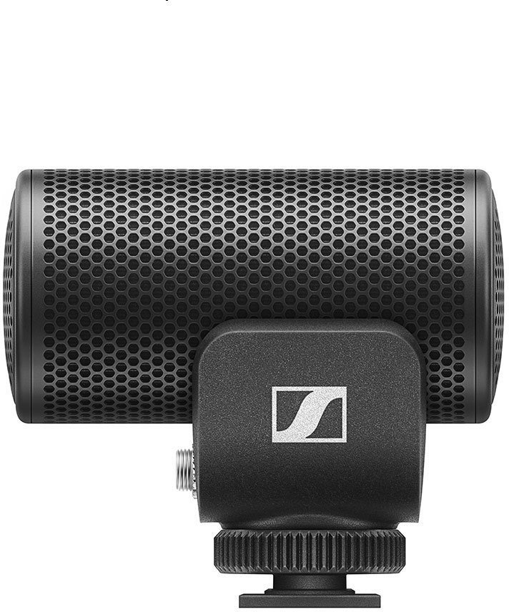 Mikrofon kompakt Sennheiser MKE 200, për kamera dhe smartphone, i zi