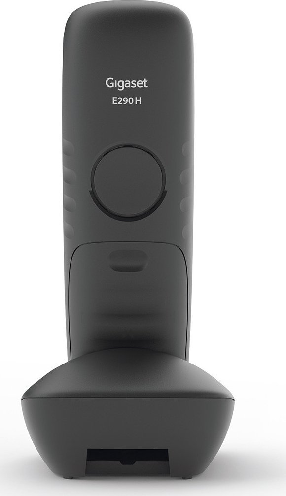 Безжичен телефон Gigaset E290HX, DECT, екран 2\", црн
