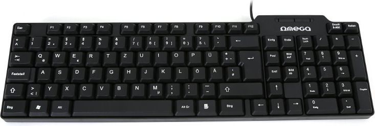 Tastierë Omega OK-05 Wired DE (OK05TDE), e zezë