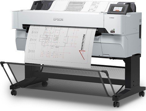Printer formati i madh Epson SureColor SC-T5400M, A0, 2400 x 1200 dpi, i bardhë