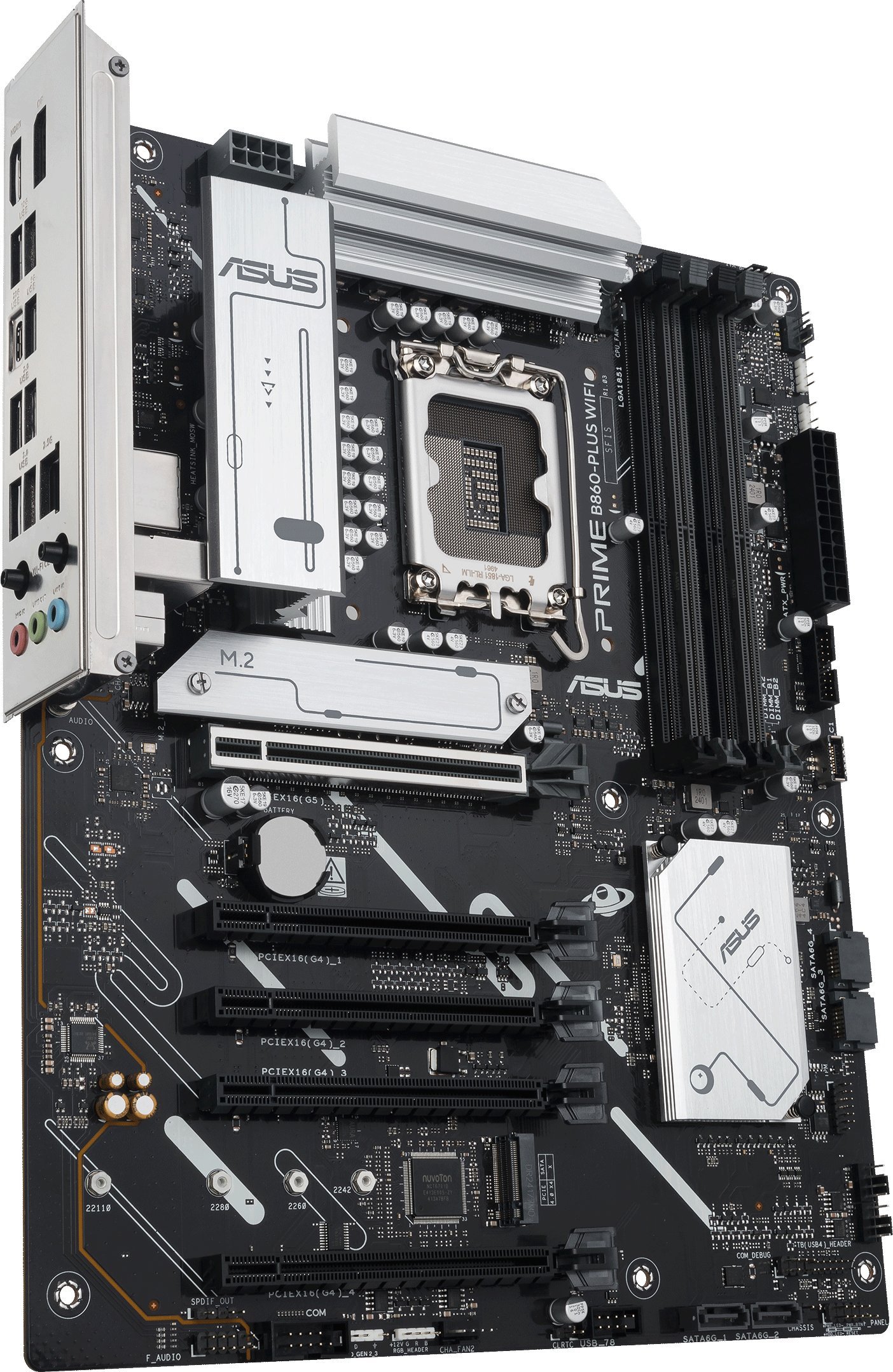 Motherboard ASUS PRIME B860 PLUS WIFI, Intel B860, LGA 1851, ATX