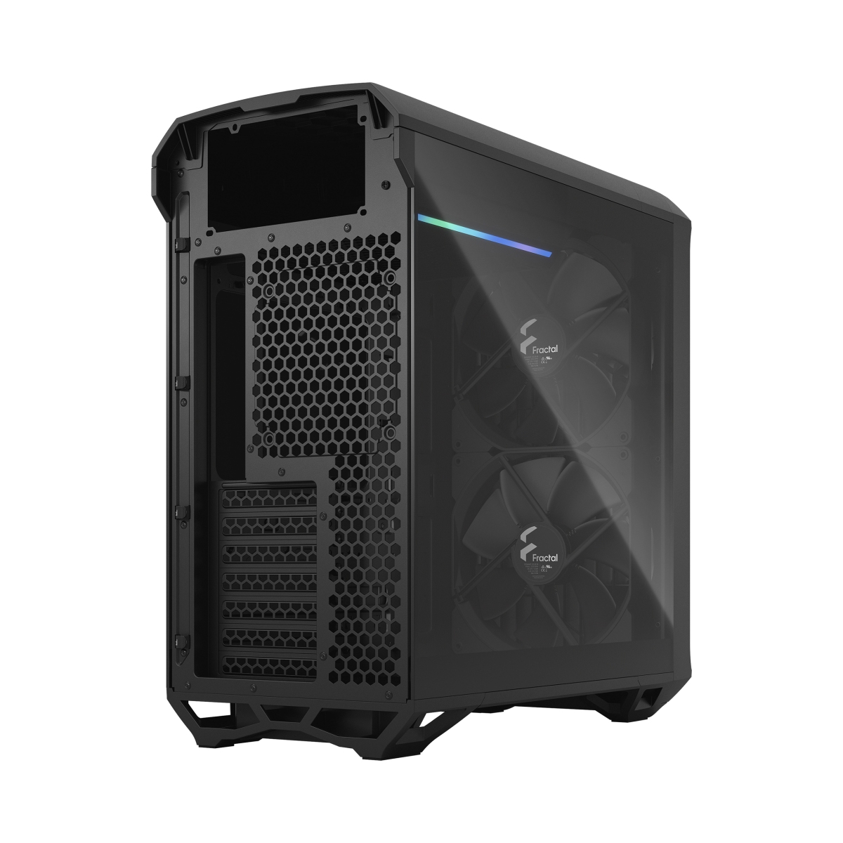 Kasë për PC Fractal Design Torrent Compact, e zezë