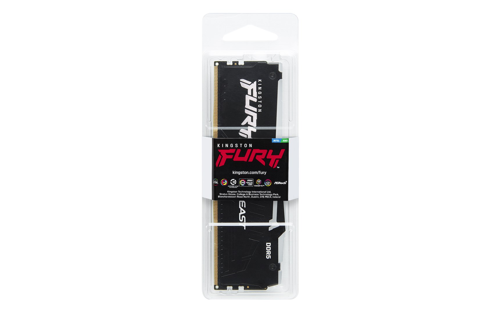 Memorie RAM Kingston FURY 32GB 5200MT/s DDR5 CL36 DIMM Beast RGB EXPO