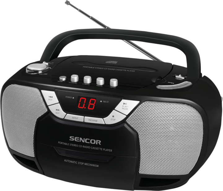 Radio Sencor SPT 207, e zezë