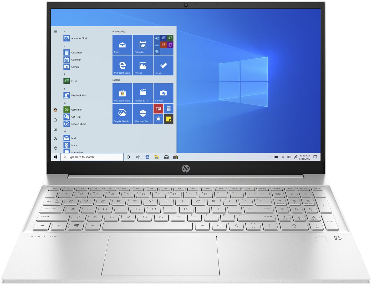 Laptop HP Pavilion 15-eh1318nw, 15.6", AMD Ryzen 7, 16 GB RAM, 512 GB SSD, i argjendtë