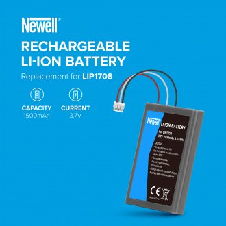 Bateri rikarikueshme Newell LIP1708, 1500mAh, për Sony DualSense PS5