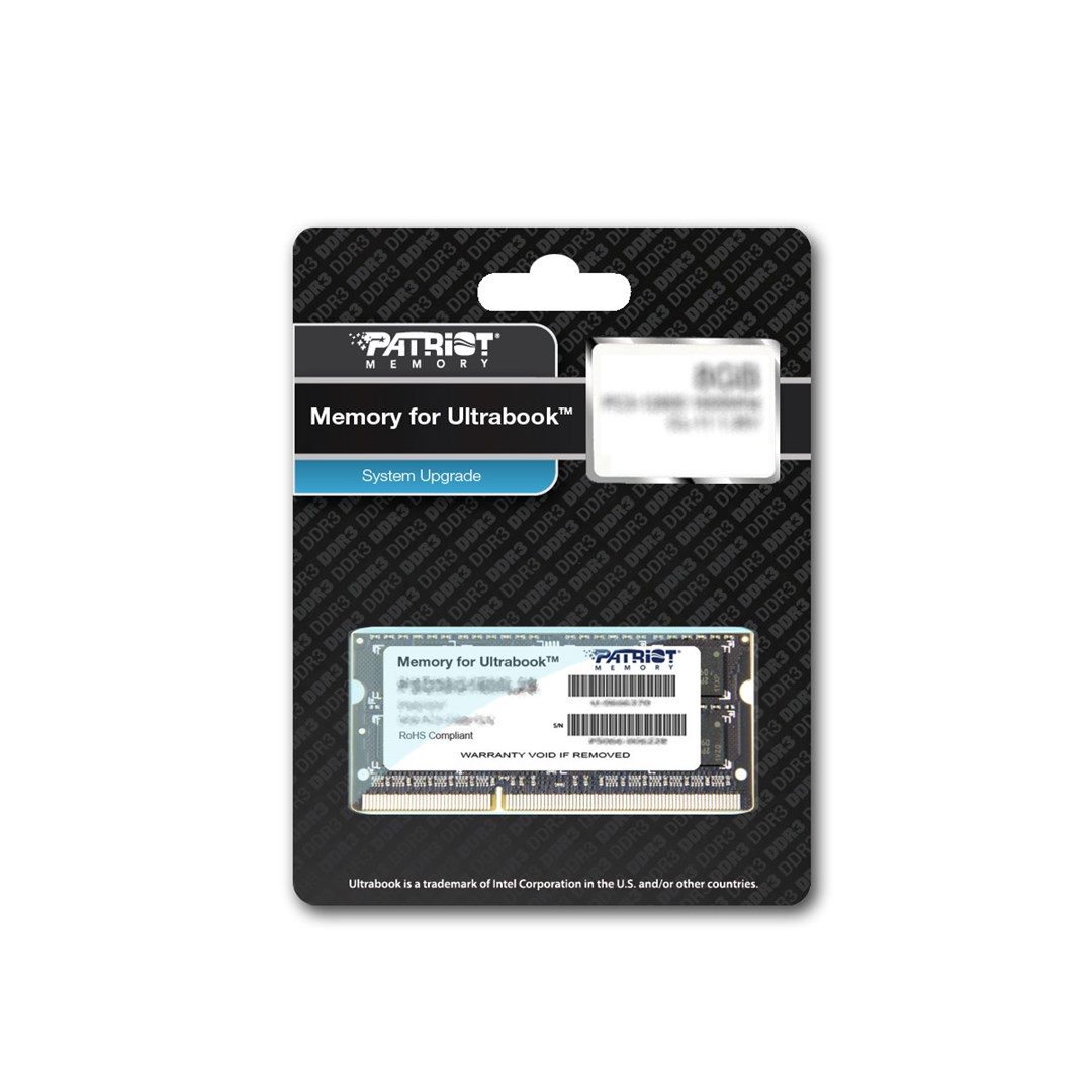 Memorie Patriot Signature DDR3, 8GB, 1600MHz, SODIMM