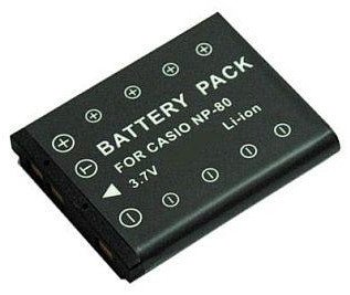 Bateri aparat foto Extra Digital Casio NP-80 NP-82, zëvendësuese, për Exilim