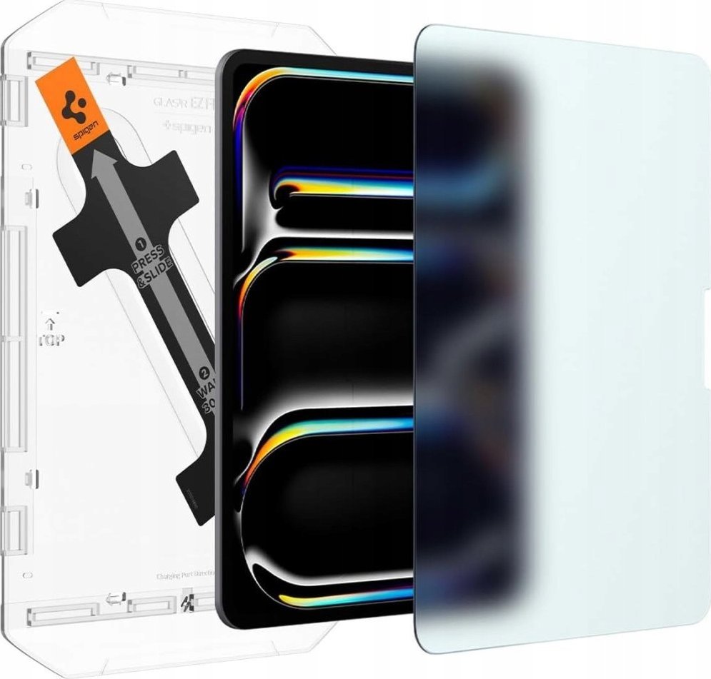 Mbrojtës ekrani Spigen Tempered Glass për iPad Pro 11" M4 2024, 9H, matte