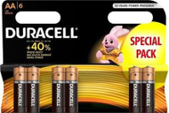 Bateria Duracell AA / R6, 6 copë, 1.5V